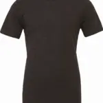 Unisex Triblend T-shirt met korte mouwen, charcoal black triblend — productfoto 5