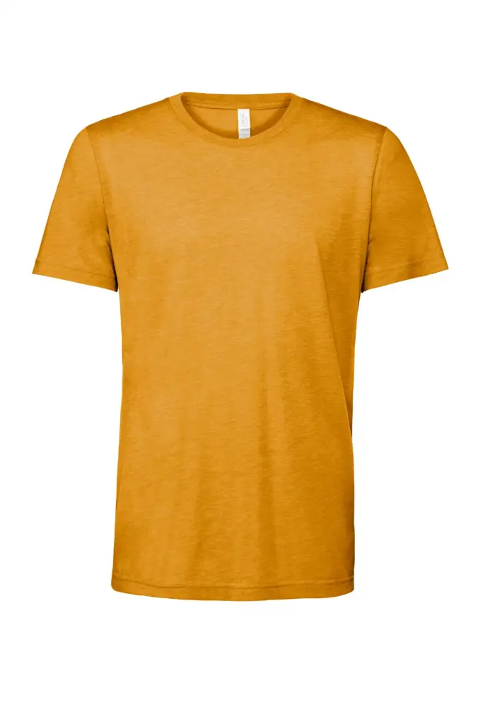 Triblend T-Shirt BE3413 bedrucken weich Unisex XS-XXL — Produktfoto 9