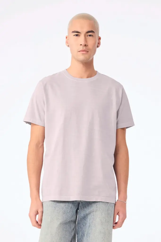 Dik uniseks t-shirt met vintage wash