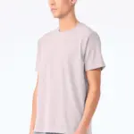 Dik uniseks t-shirt met vintage wash — productfoto 2
