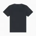 Dik uniseks t-shirt met vintage wash, washed black — productfoto 9