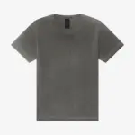 Dik uniseks t-shirt met vintage wash, washed charcoal — productfoto 10