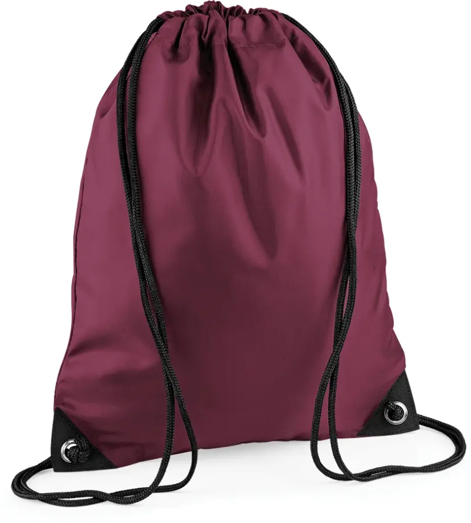 PS_BG10_BURGUNDY - Hidalgo Premium Gymtas, burgundy — productfoto 8
