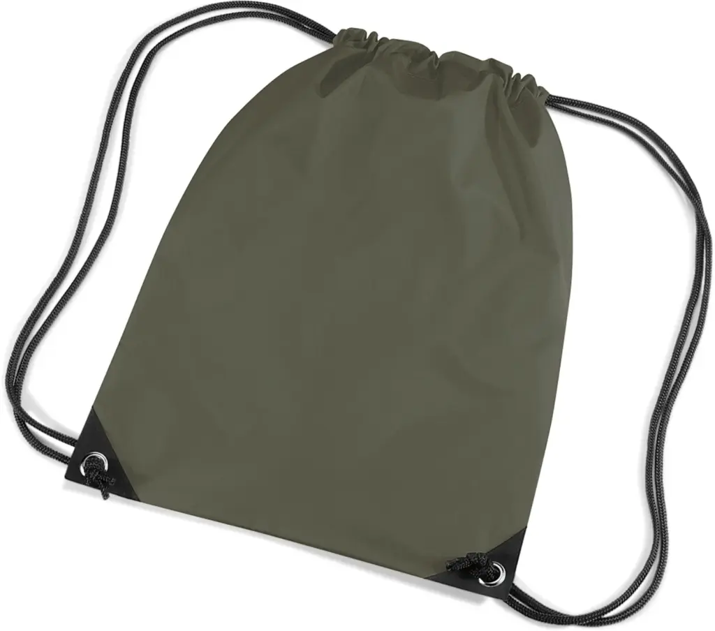 PS_BG10_GREENOLIVE - Hidalgo Premium Gymtas, green olive — productfoto 15