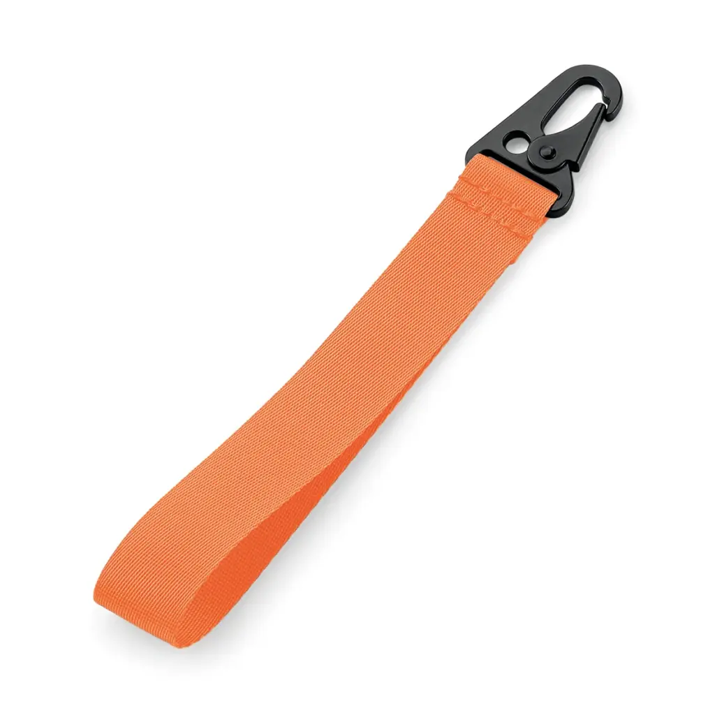 Personaliseerbare sleutelhanger, orange — productfoto 7