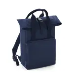 Rugzak met dubbel hengsel, navy dusk — productfoto 8