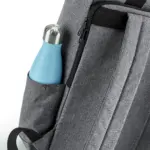 Gerecyclede rugzak voor laptop, grey marl — productfoto 4
