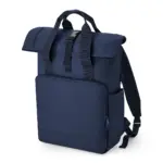 Gerecyclede rugzak voor laptop, navy dusk — productfoto 6