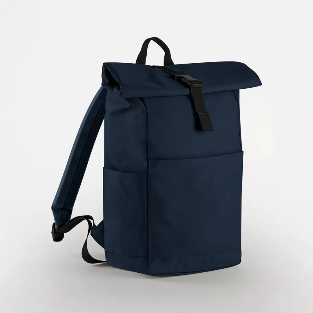 PS_BG186-FS_NAVY - Hidalgo Rugzak Roll Top EveryWear, navy — productfoto 4