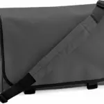 PS_BG21_GRAPHITEGREY - Hidalgo-werbeartikel Messenger Bag, graphite grey — productfoto 8