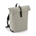 PS_BG335_CLAY - Hidalgo Rugzak met roll-top van mat polyurethaan, clay — productfoto 6