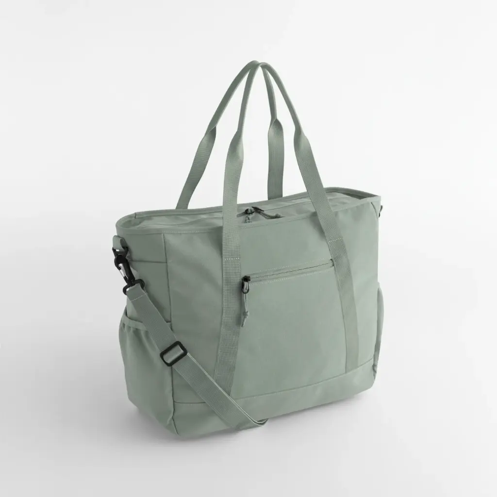 Cabas tas Ramble, dusty green — productfoto 4