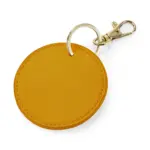 Ronde sleutelhanger, mustard — productfoto 4