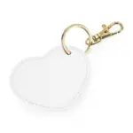 Hartvormige sleutelhanger, soft white — productfoto 6