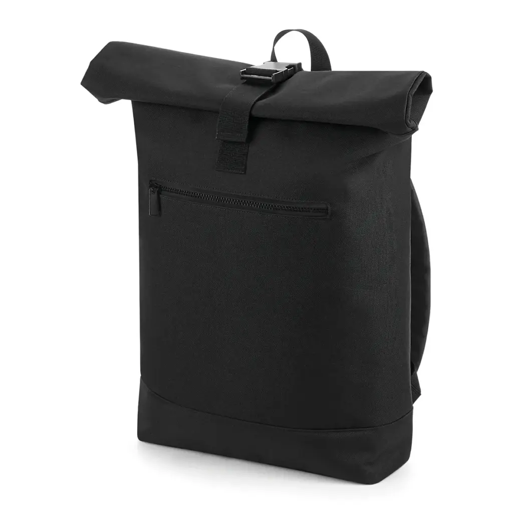 PS_BG855_BLACK - Hidalgo Rugzak Roll-Top, black — productfoto 5