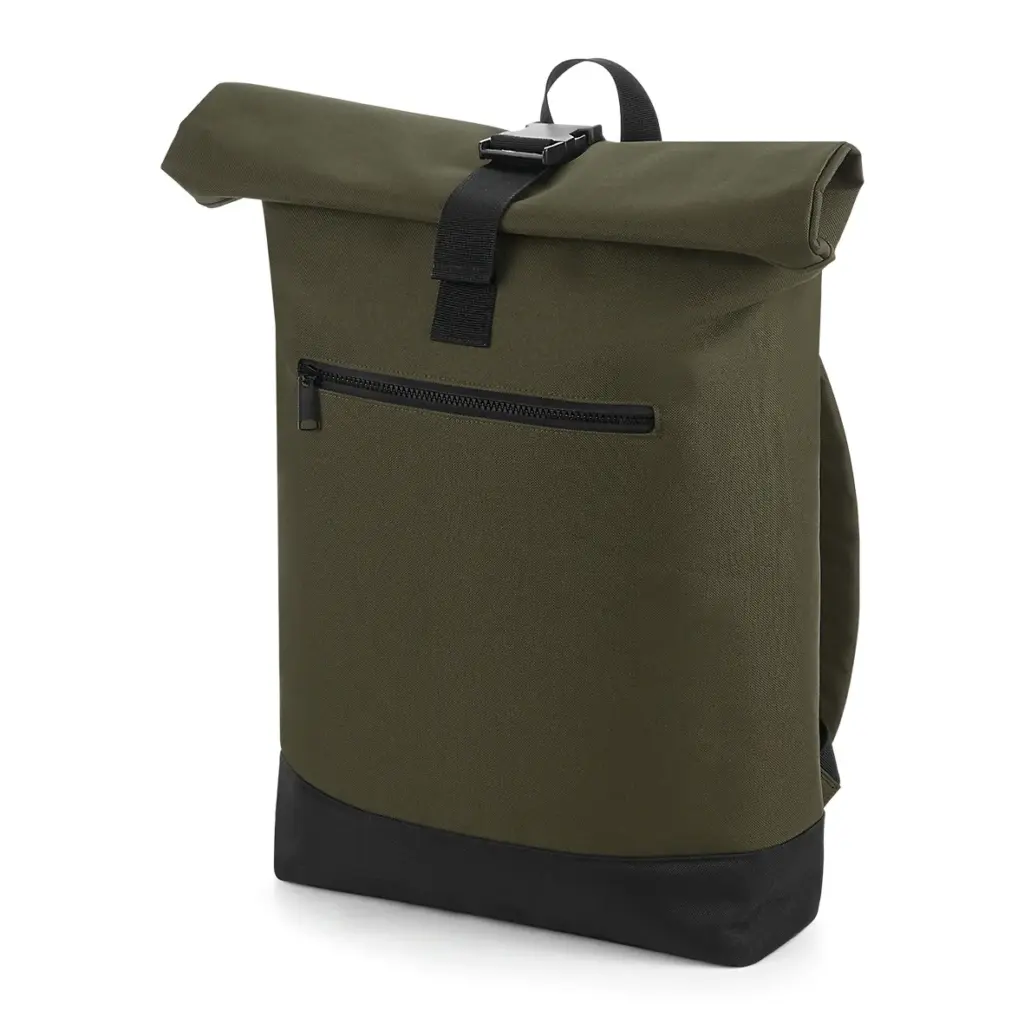 PS_BG855_MILITARYGREEN - Hidalgo Rugzak Roll-Top, military green — productfoto 6