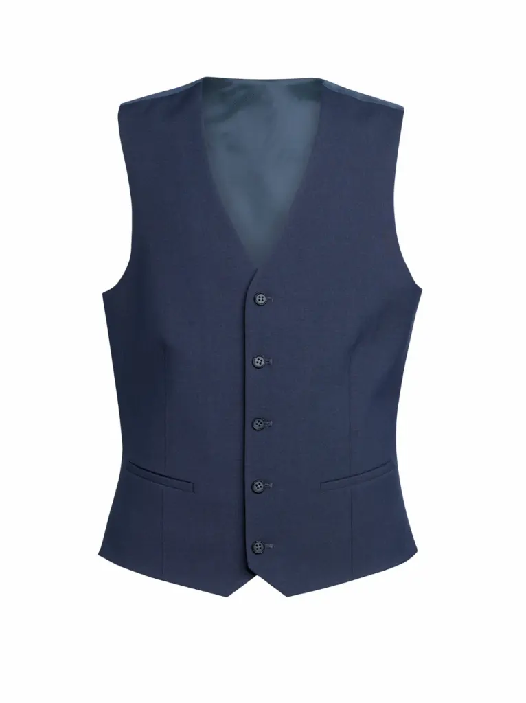 Herengilet George, getailleerde snit, denim — productfoto 3
