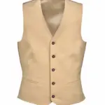 Herengilet George, getailleerde snit, sand — productfoto 4