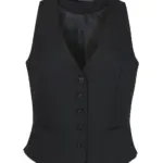 Luna Ladies Waistcoat, black — productfoto 2