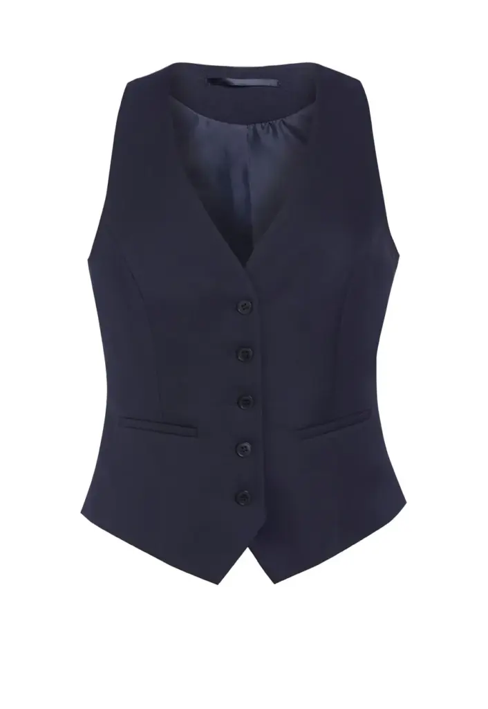Luna Ladies Waistcoat, navy — productfoto 3