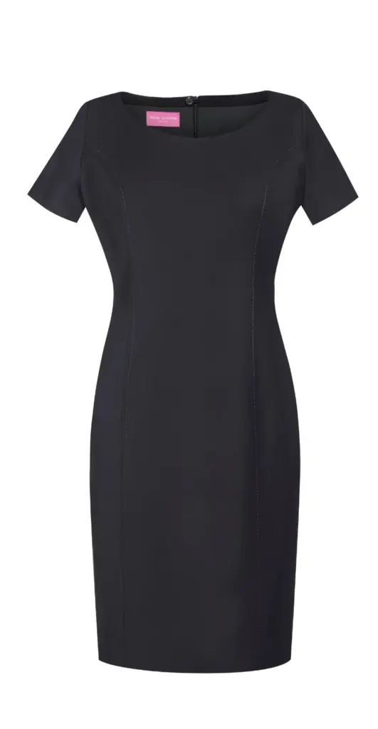 PS_BT2289_BLACK - Hidalgo-werbeartikel Jurk Teramo, black — productfoto 2