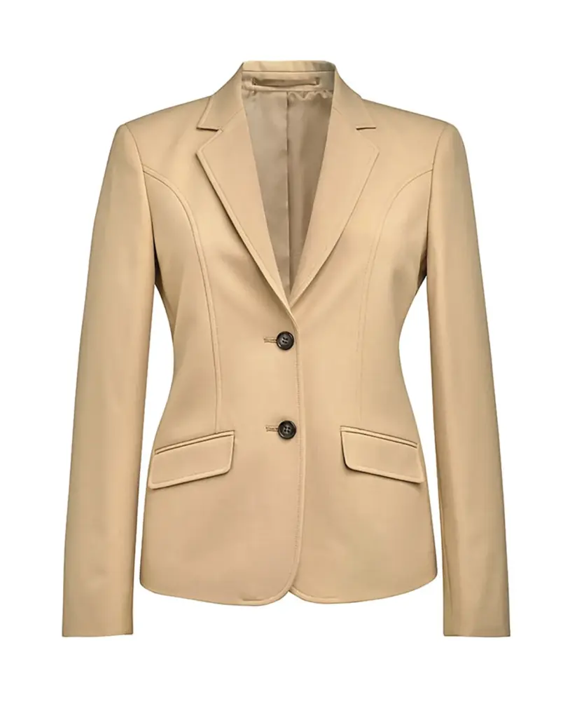 PS_BT2390_SAND - Hidalgo-werbeartikel Dames Colbert Margot, getailleerde snit, sand — productfoto 4
