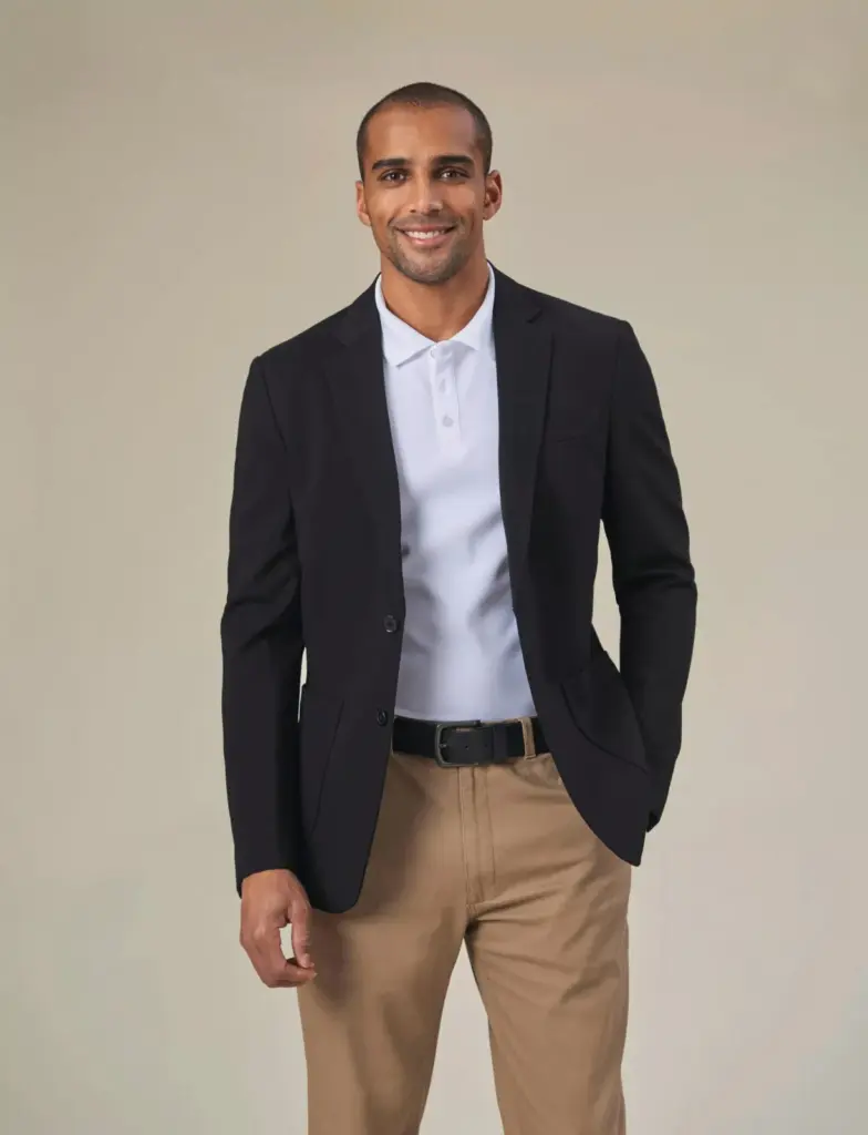 Jersey heren blazer