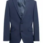 Heren Colbert William, getailleerde snit, denim — productfoto 3