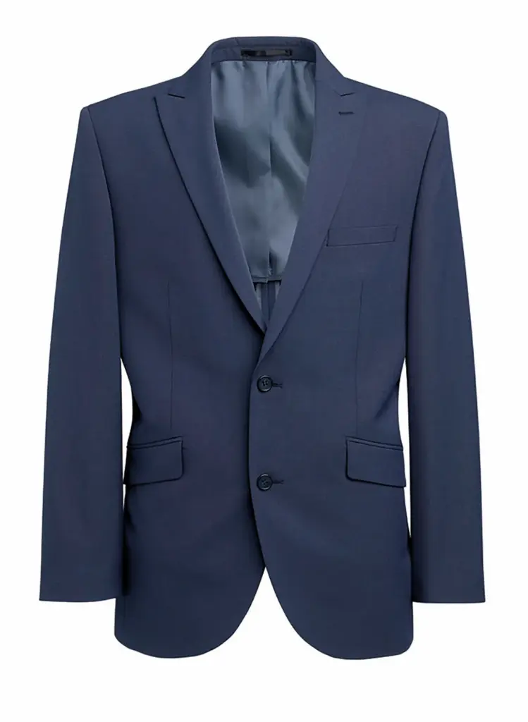 Heren Colbert William, getailleerde snit, denim — productfoto 3