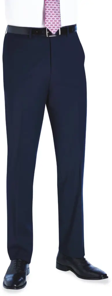 Flat front pantalon AVALINO, navy — productfoto 3