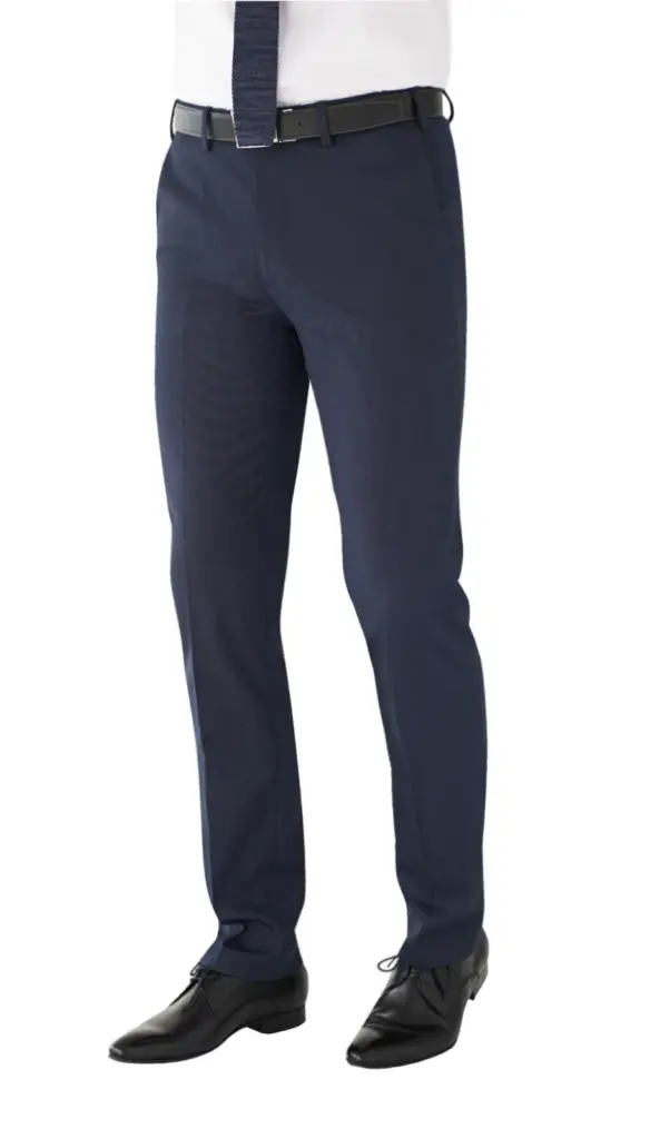 Pantalon Pegasus, navy pin dot — productfoto 4