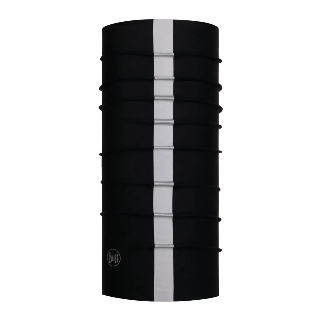 Original ecostretch reflecterende nekwarmer, reflective r-black