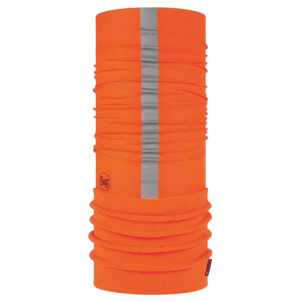 Snood Polar, solid orange fluor reflective — productfoto 5