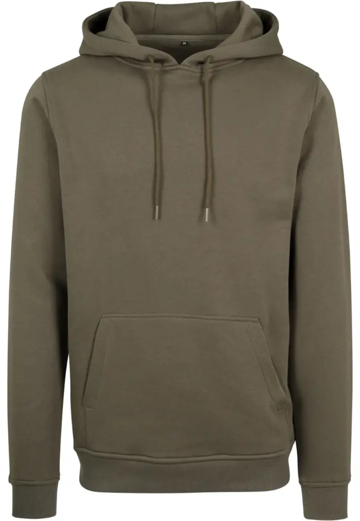Schwerer Hoodie bedrucken BY011 Fleece Baumwolle XS-3XL — Produktfoto 9