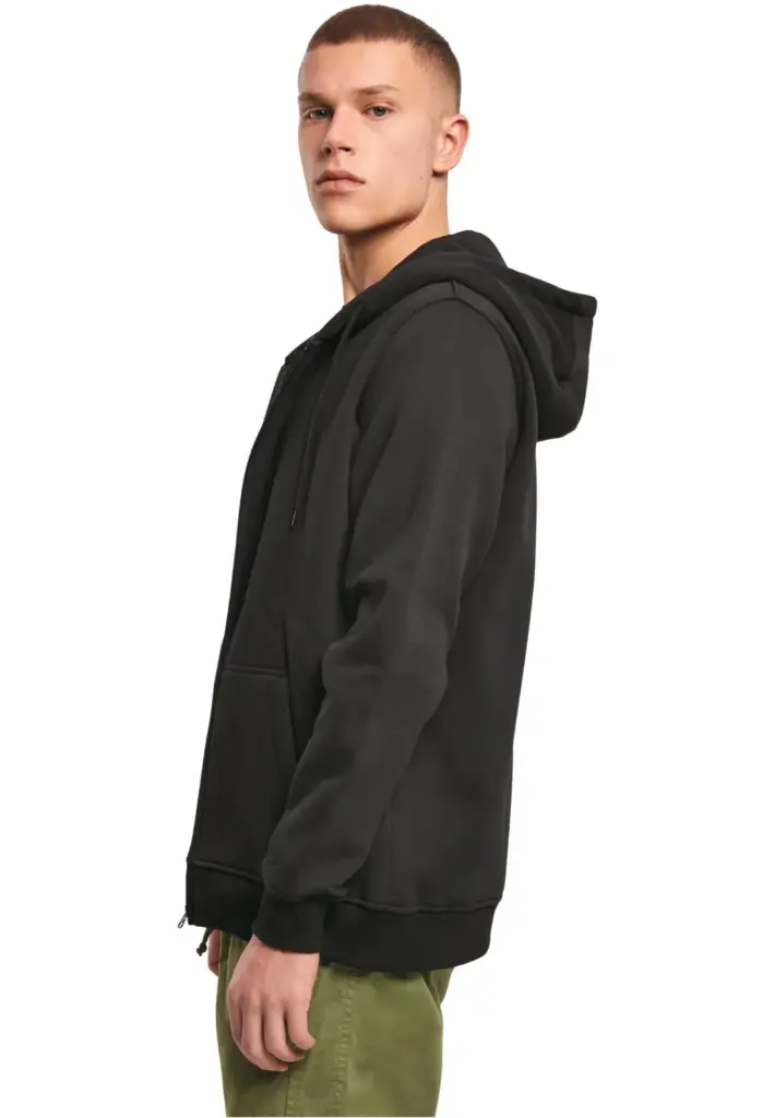 Zware hoodie met rits — productfoto 3