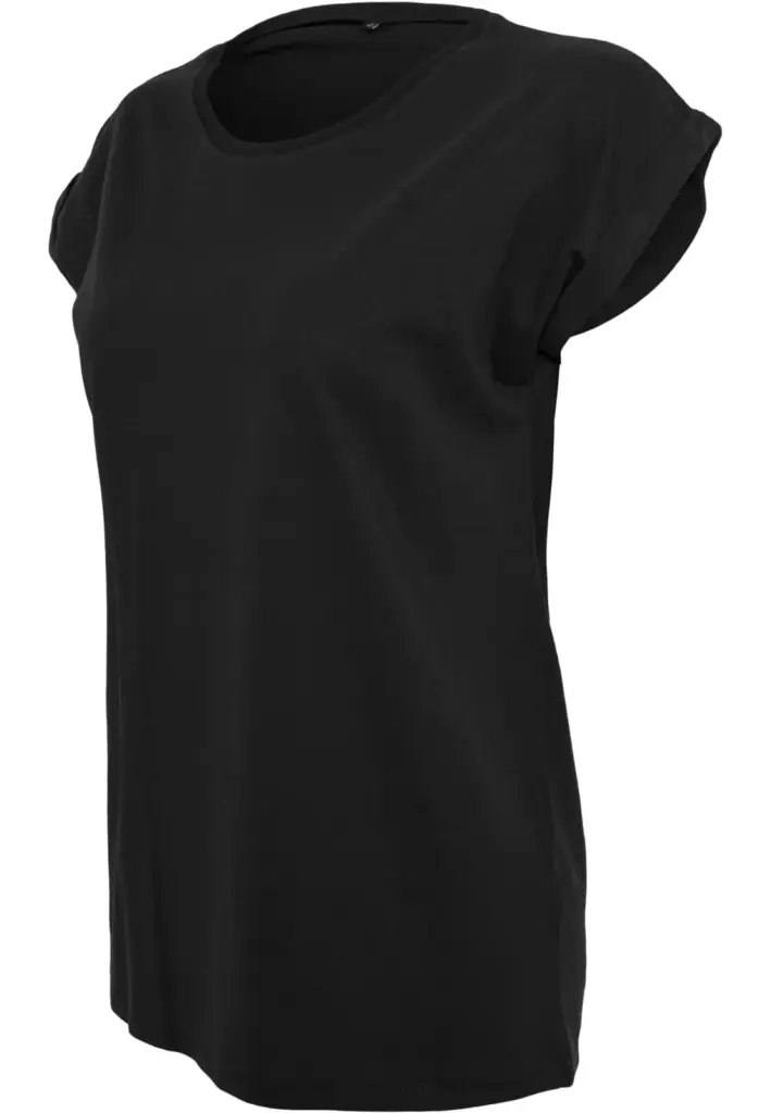 PS_BY021-FS-2_BLACK - Hidalgo-werbeartikel Dames T-shirt, black — productfoto 5