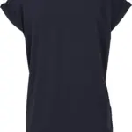 PS_BY021-B-2_NAVY - Hidalgo-werbeartikel Dames T-shirt, navy — productfoto 8
