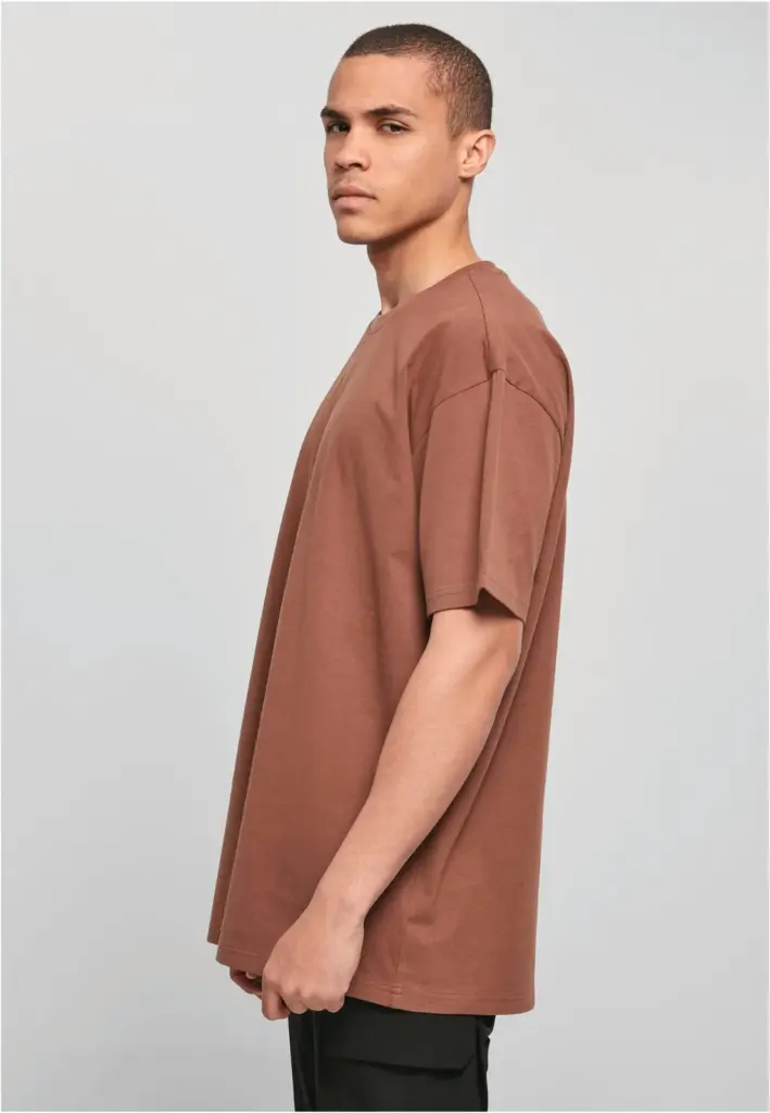 Oversized T-shirt zware stof — productfoto 3