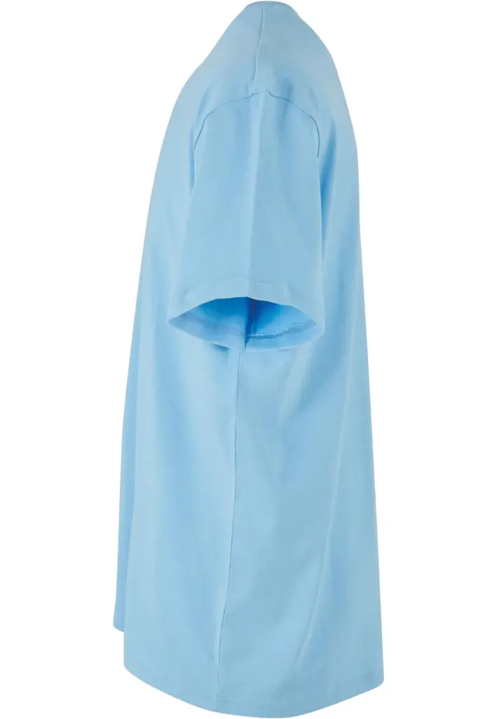 Oversized T-shirt zware stof, balticblue — productfoto 4