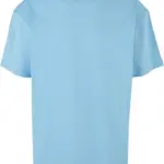 Oversized T-shirt zware stof, balticblue — productfoto 17