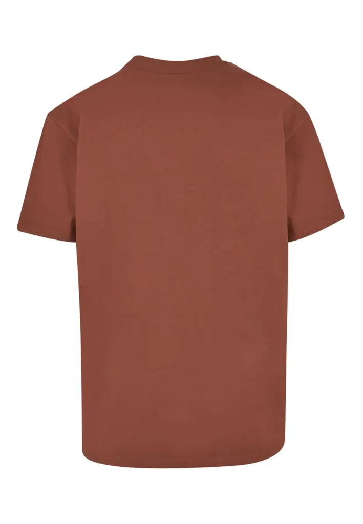 Oversized T-shirt zware stof, bark — productfoto 5