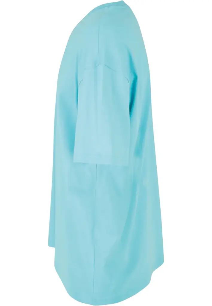 Oversized T-shirt zware stof, berylblue — productfoto 6