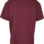 Oversized T-shirt zware stof, cherry — productfoto 21