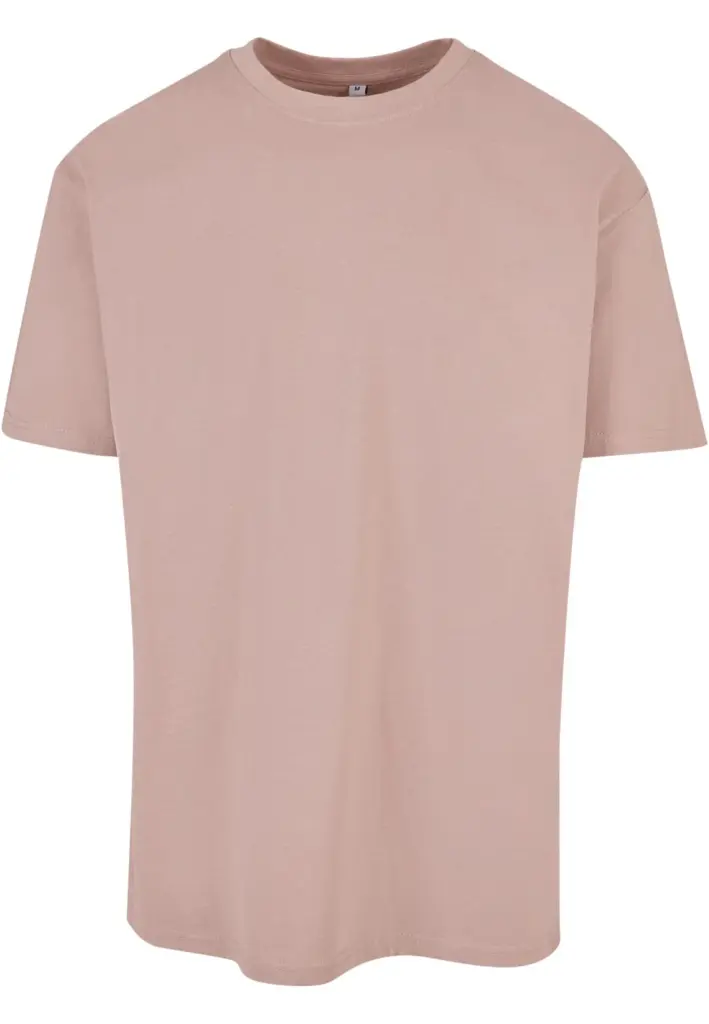 Oversized T-shirt zware stof, duskrose — productfoto 22