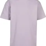 Oversized T-shirt zware stof, lilac — productfoto 24