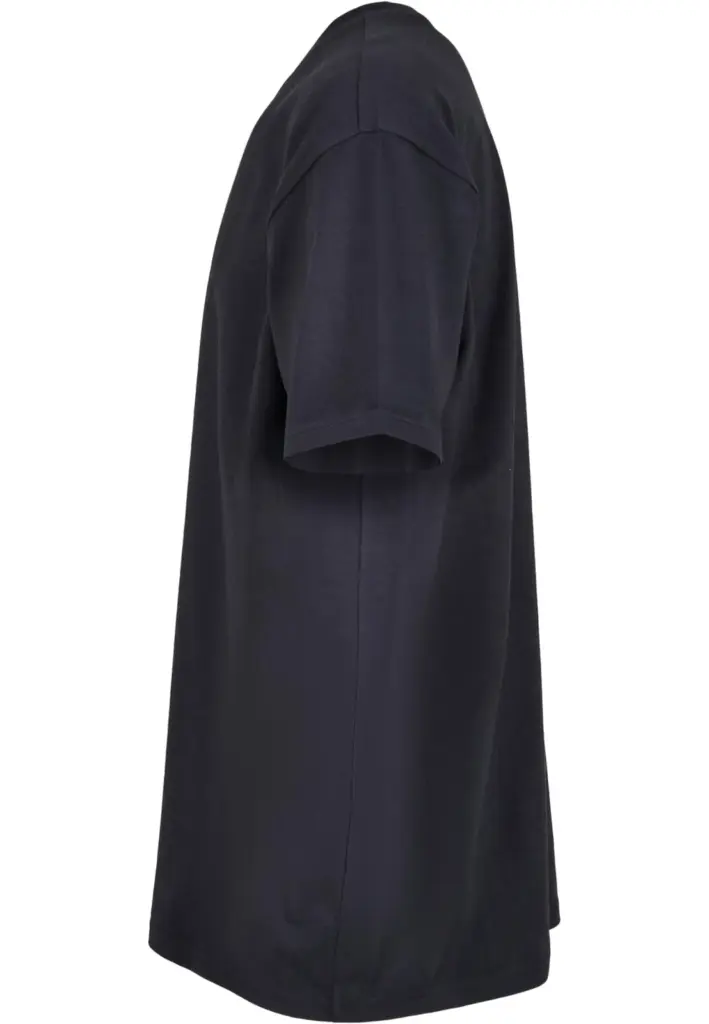 Oversized T-shirt zware stof, navy — productfoto 15