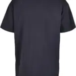Oversized T-shirt zware stof, navy — productfoto 25