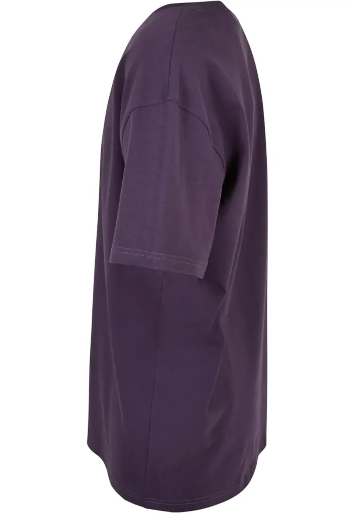 Oversized T-shirt zware stof, purplenight — productfoto 17