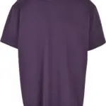 Oversized T-shirt zware stof, purplenight — productfoto 26