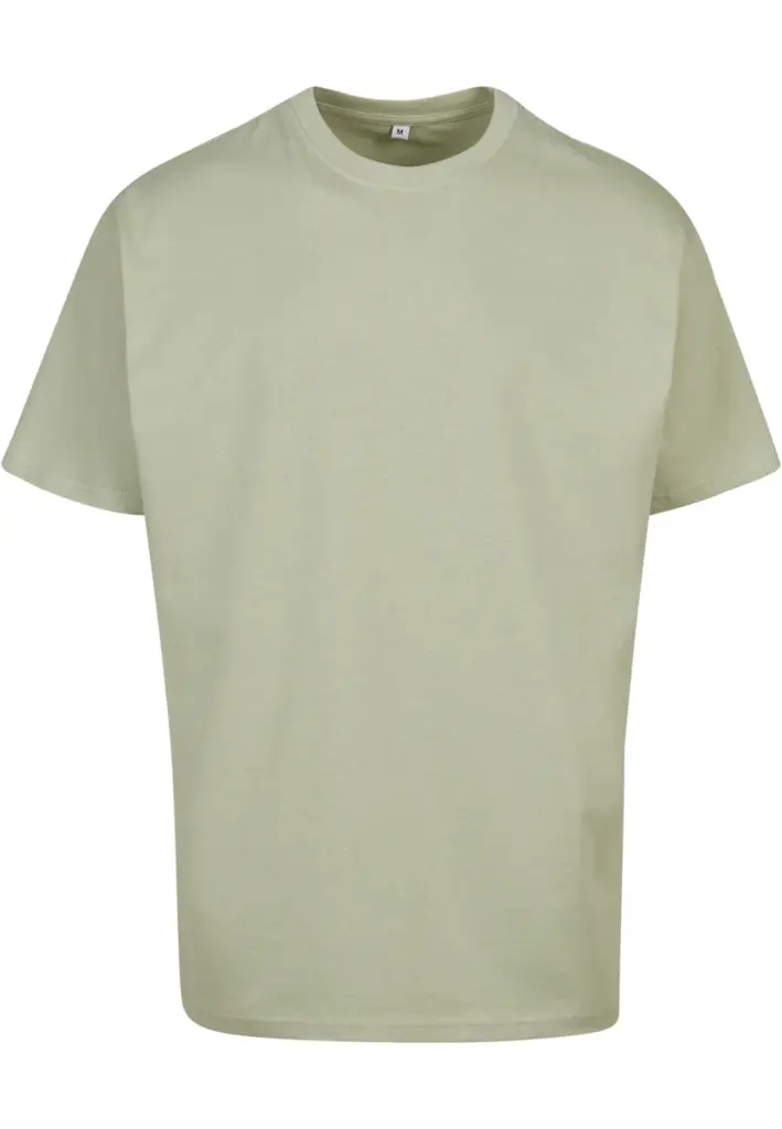 Oversized T-shirt zware stof, softsalvia — productfoto 29